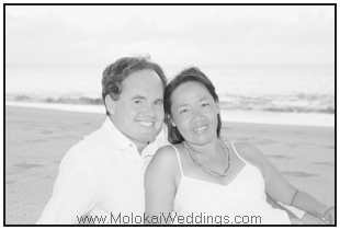 Kevin and Kiku Donnelly - Molokai's premier wedding planners