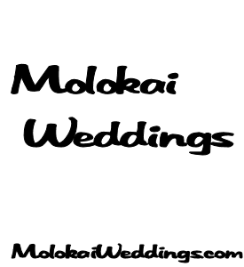 Molokai Weddings is Hawaii's premier wedding planner specailizing in sunset beach weddings with a backdrop of stunning colorfull sunsets.